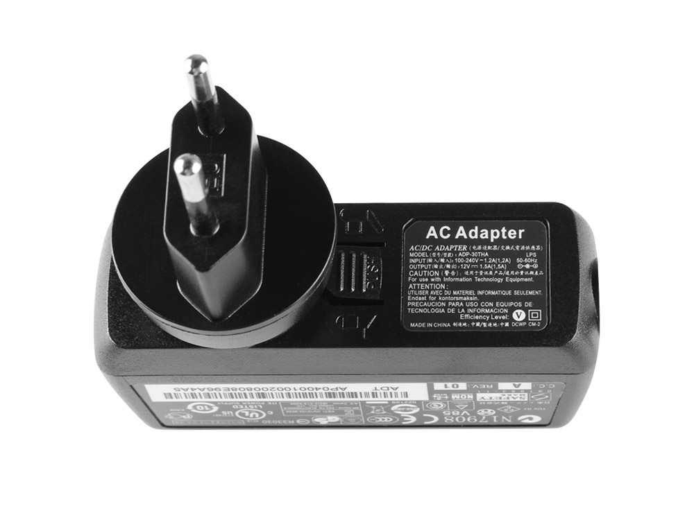 18W Laddare Kompatibel med 36200383 36200386 36200385 AC Adapter