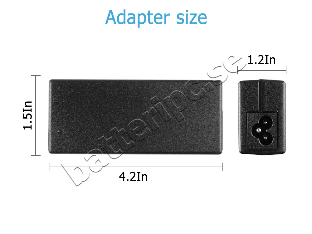 Original 65W AC Adapter Laddare Gateway NV570P20u