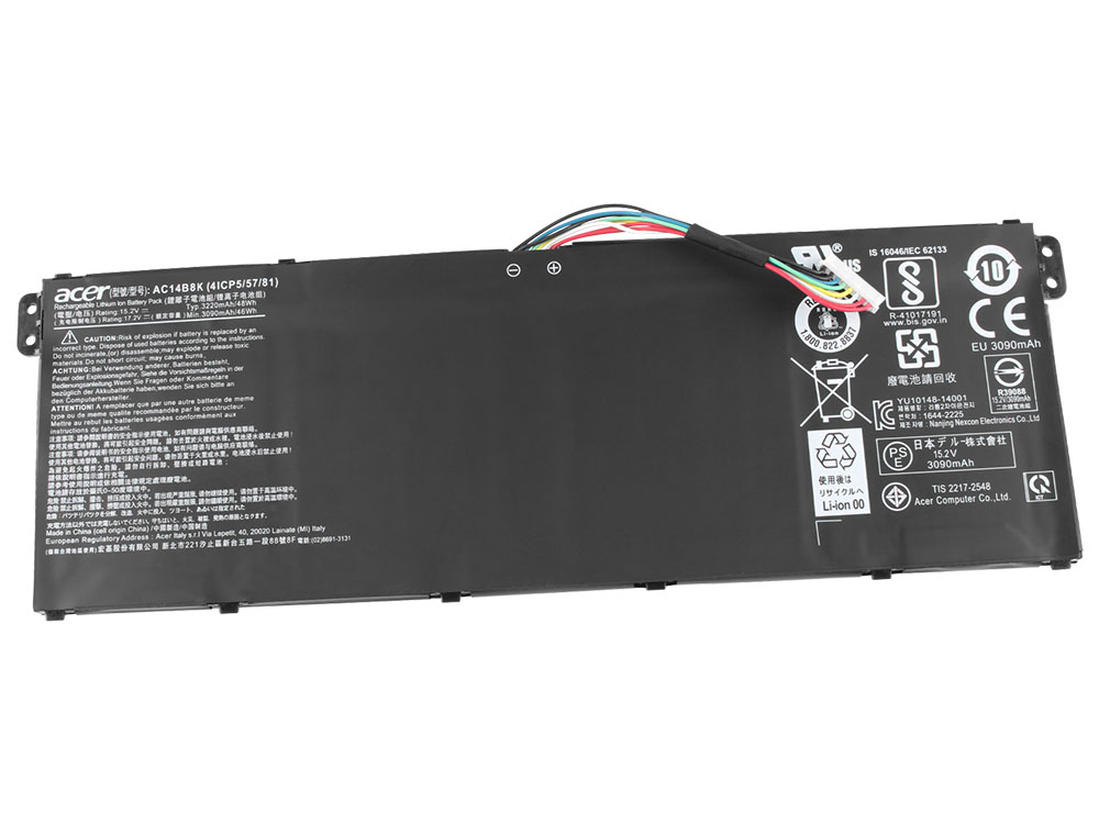 3220mAh 48Wh Batterier Acer Chromebook 11 C730E