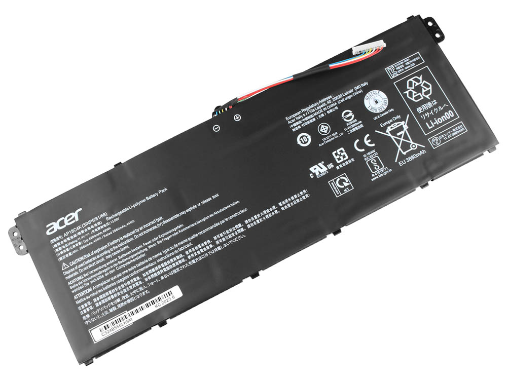 4200mAh 48Wh Batterier Acer Spin 3 SP314-54