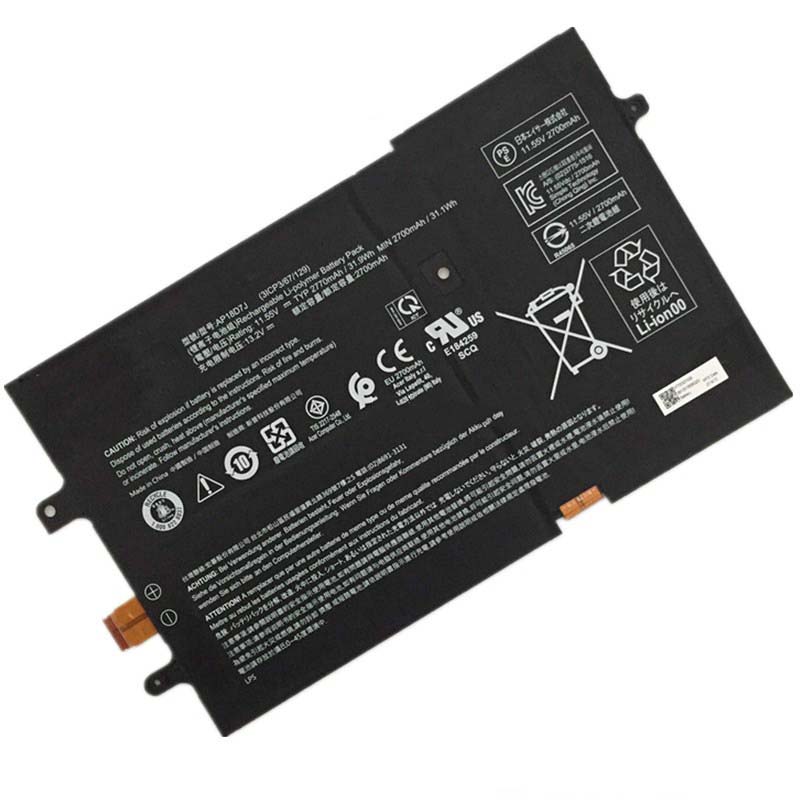 2770mAh 31.9Wh Batterier Acer Swift 7 SF714-52T-741T