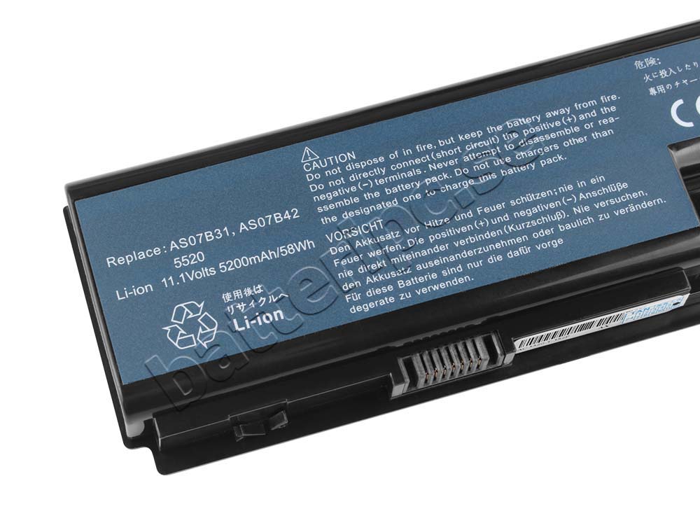 4400mAh 48Wh Batterier Acer AS07B32 AS07B41 AS07B42