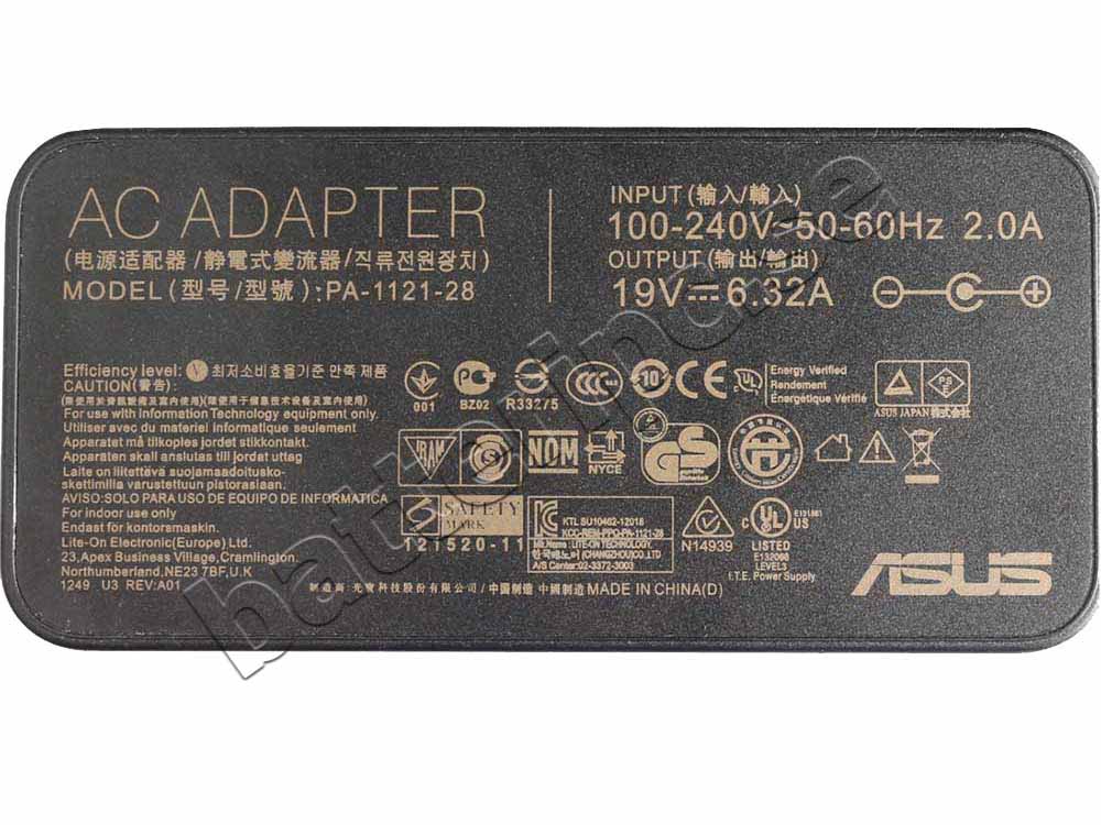 Original 120W AC Adapter Laddare Asus ZenBook Proffs UX501VW-FY075T