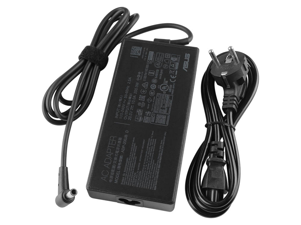 Original 200W Delgado Laddare Asus ADP-200JB D ADP-200JB DA(6.0mm*3.7mm) AC Adapter + Kabel