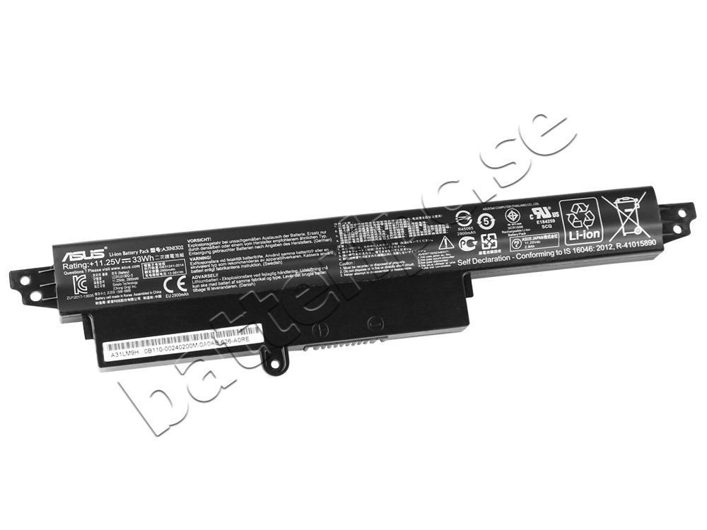 33Whr Asus VivoBook F200MA-CT063H F200MA-CT064H Original Batterier