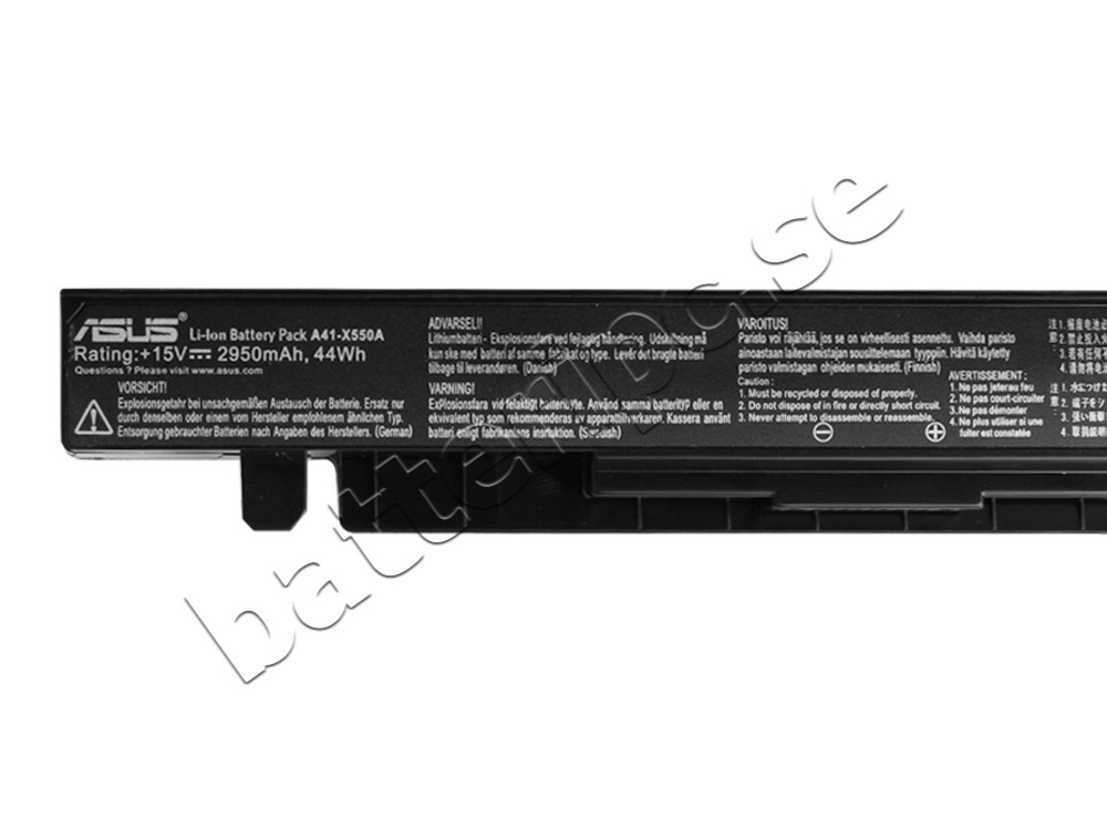 3070mAh Asus VivoBook F450CA-CA169H F450CA-CA241H Original Batterier