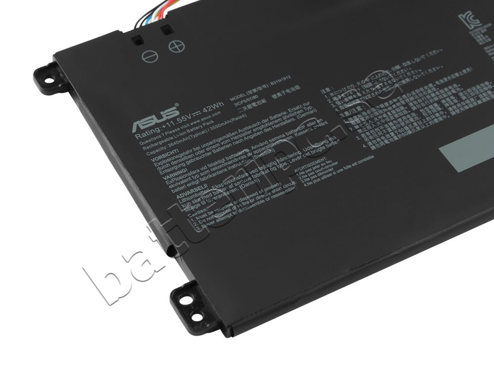 Original Batterier Asus B31N1912 0B200-03680200 3640mAh 42Wh