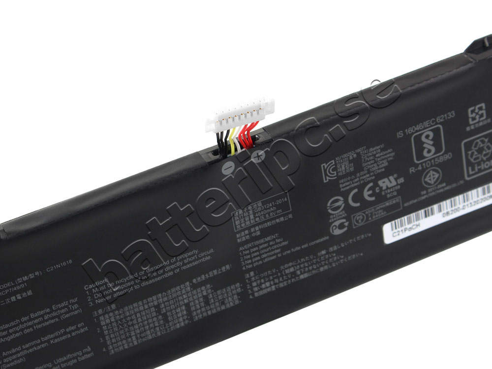 36Wh Asus 0B200-01400600 Original Batterier