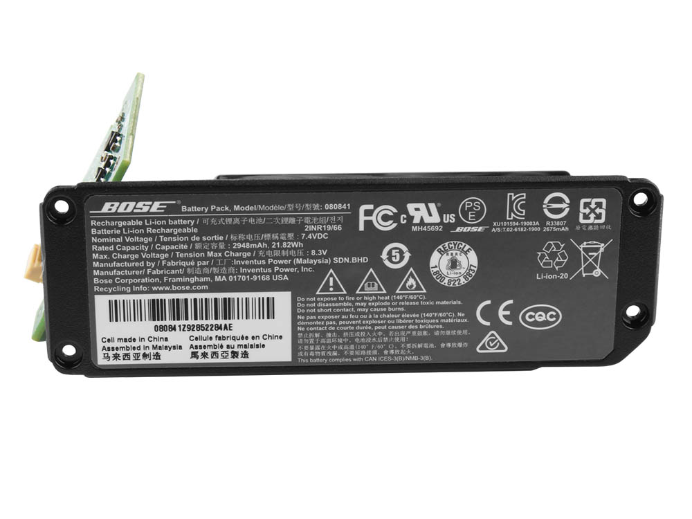 Original Batterier Bose 088789 2948mAh 21.82Wh