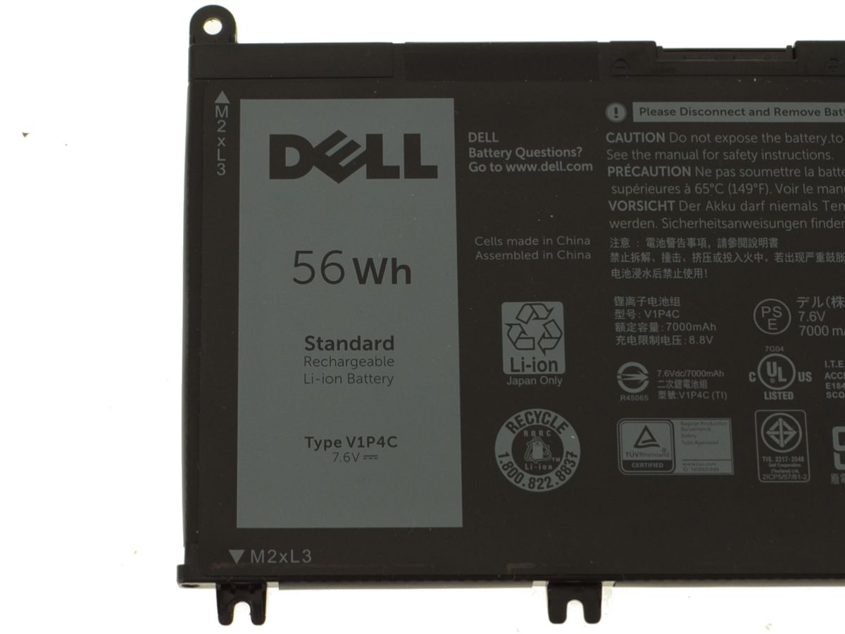 Original 3500mAh 56Wh Batterier Dell Inspiron Chromebook 7486