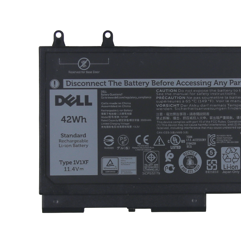 Original 2700mAh 42Wh Batterier Dell Latitud 5410 P98G007