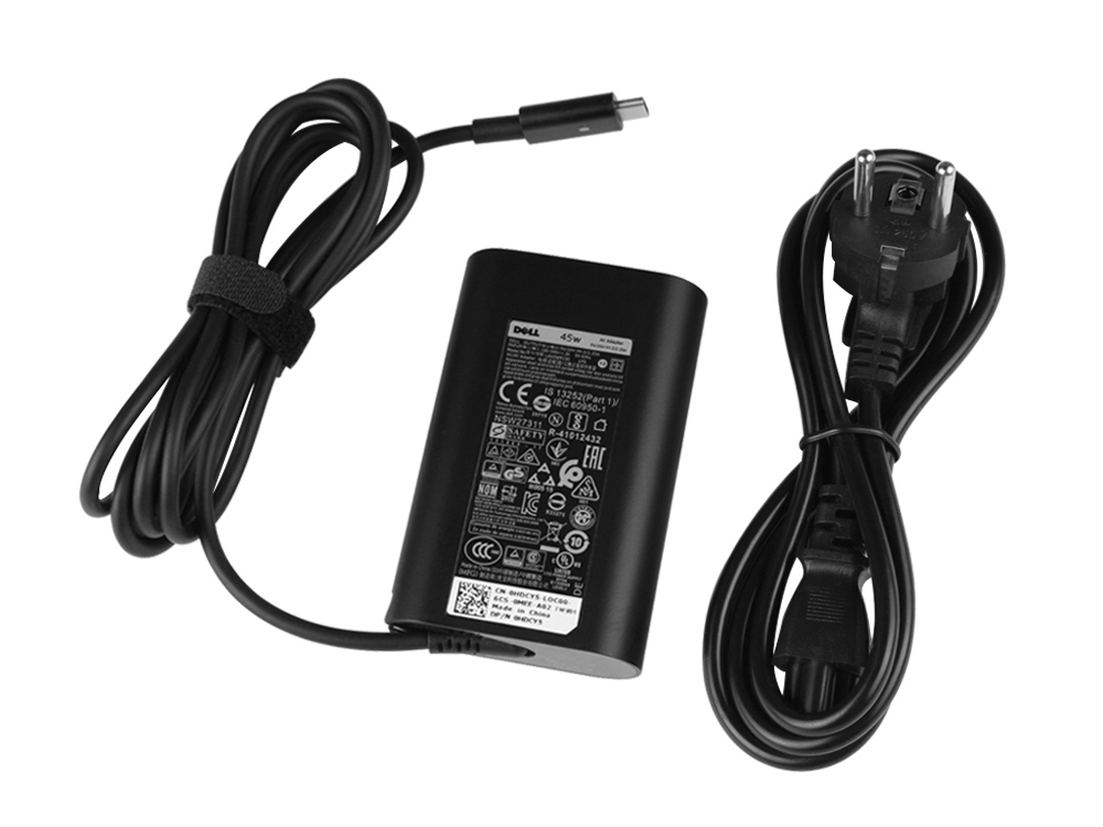 45W USB-C Dell Latitud 7320 Detachable AC Adapter Laddare