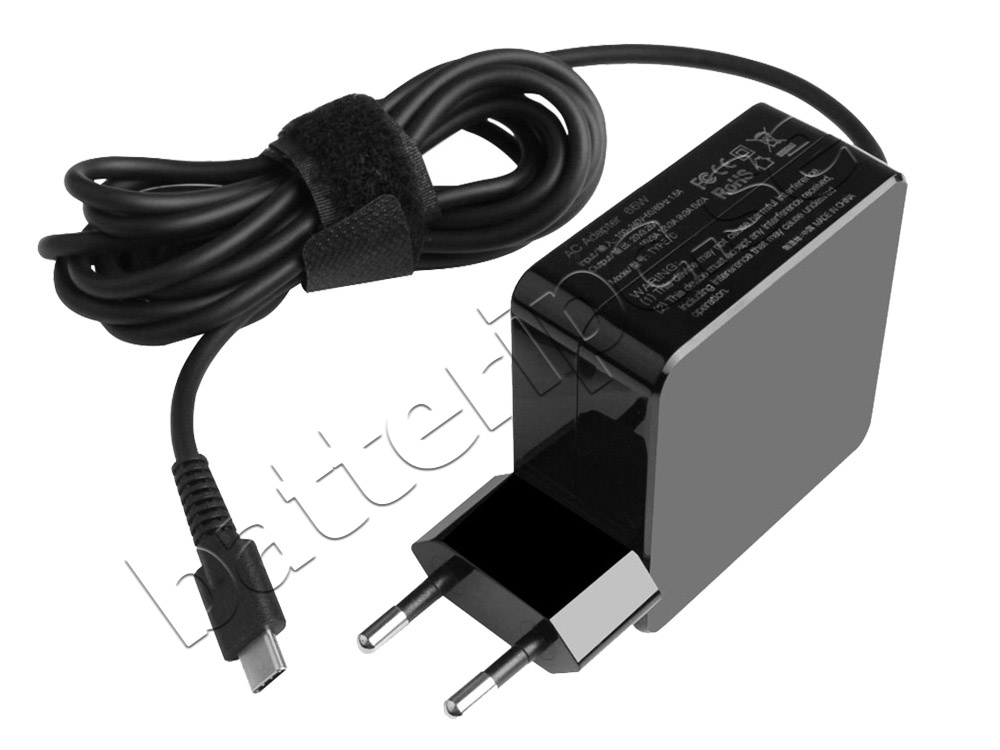 65W Dell TB3-based portable SSDs AC Adapter Laddare