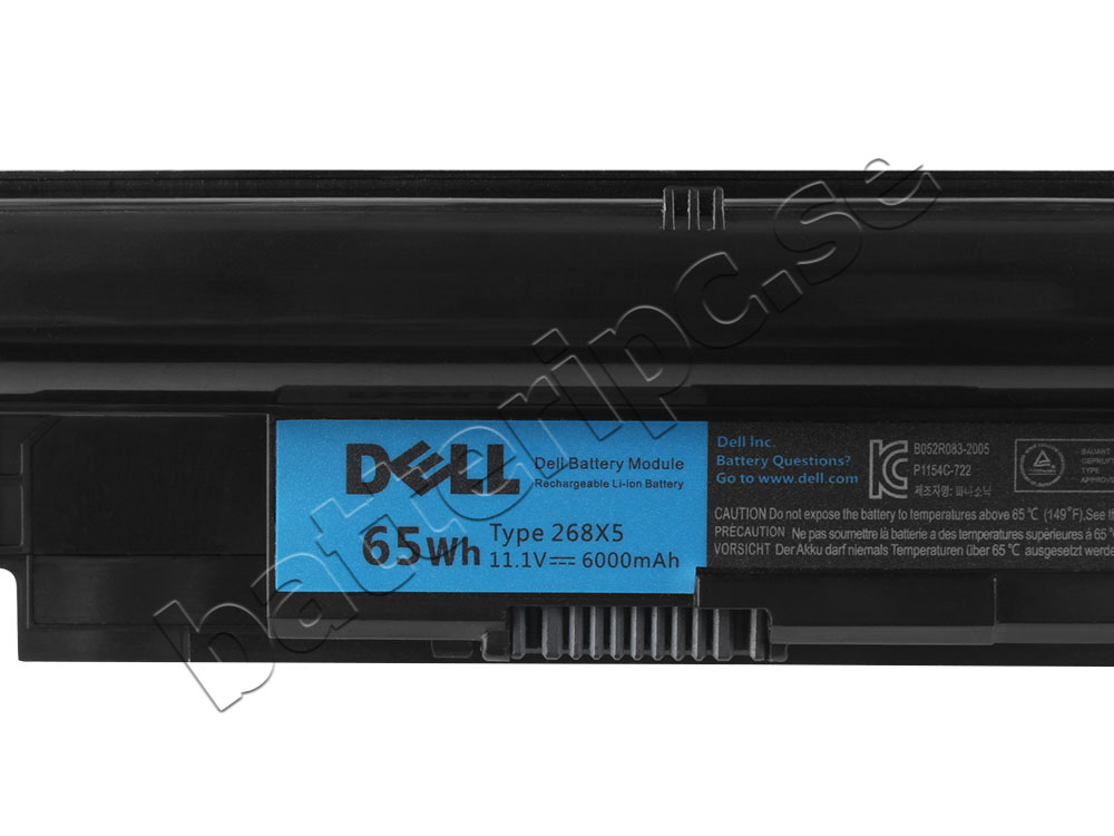 Original 5800mAh 65Wh Batterier Dell 451-11845 451-11894