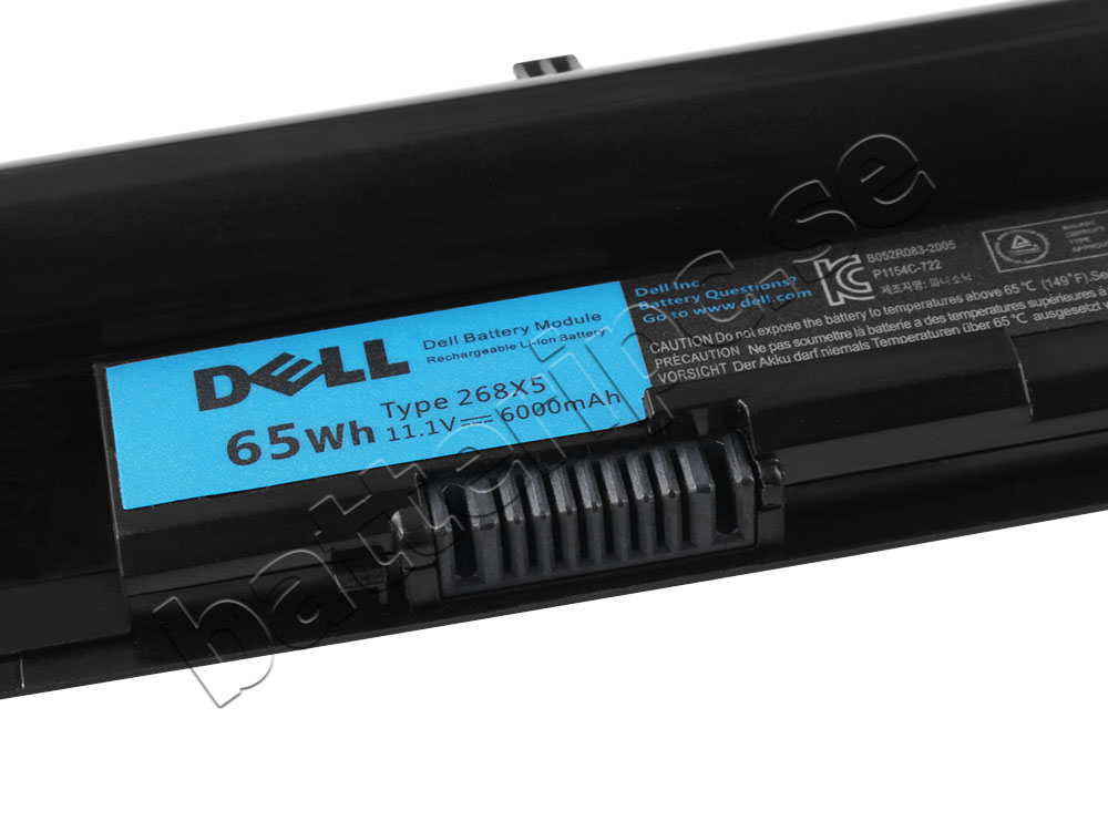 Original 5800mAh 65Wh Batterier Dell 451-11845 451-11894