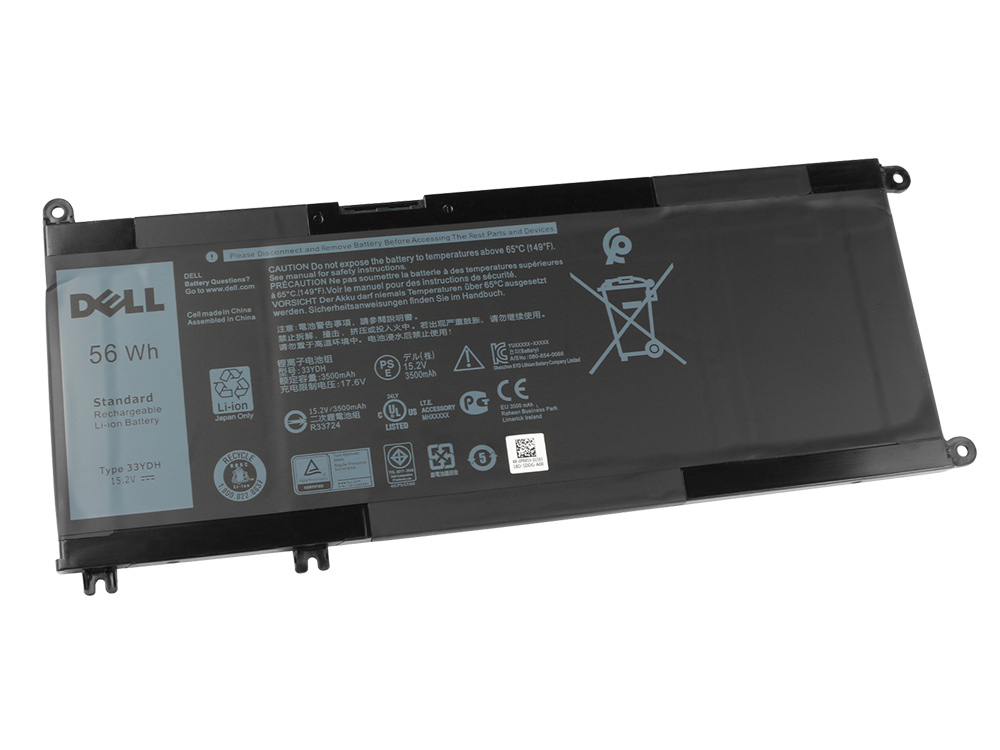 Original Batterier Dell O1GGDK O99NF2 0J9NH2 56Wh - Klicka på bilden för att stänga