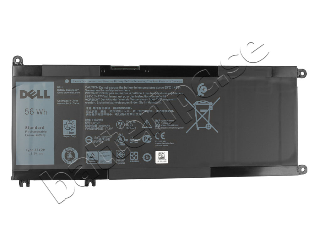 Original Batterier Dell OFMXMT OJ9NH2 56Wh