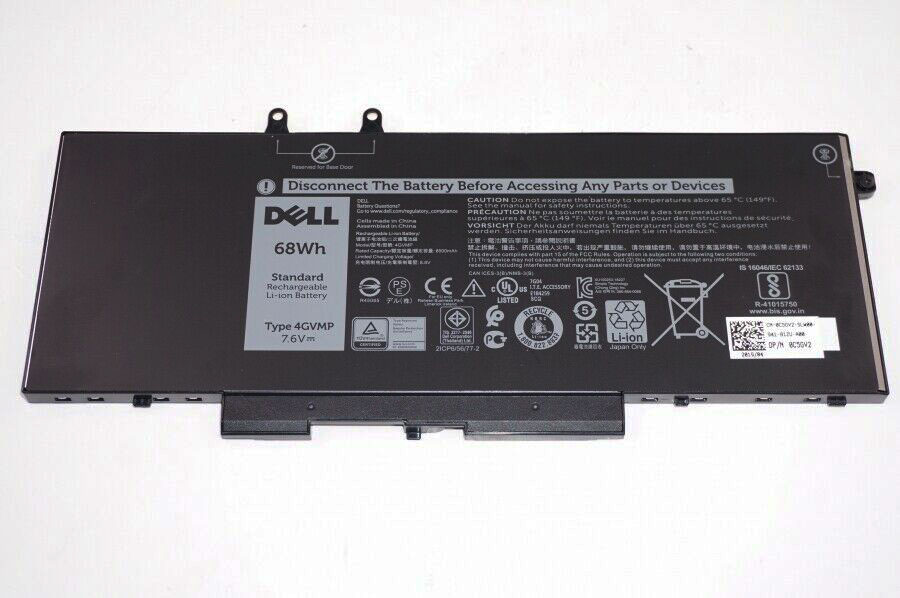 Original Batterier Dell TNT6H 0TNT6H 8500mAh 68Wh - Klicka på bilden för att stänga