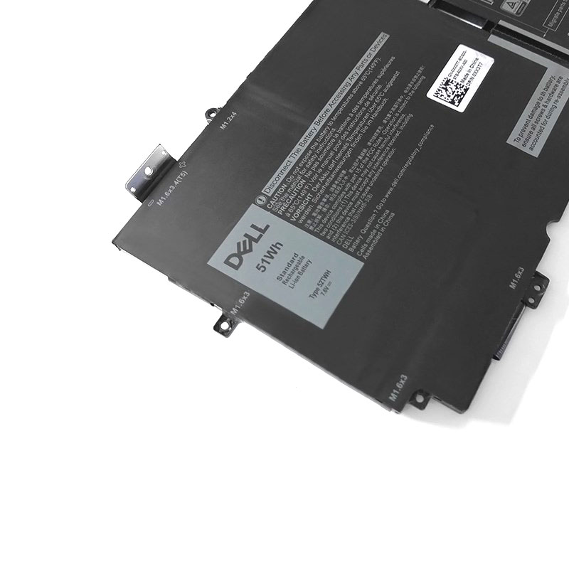 Original Batterier Dell XPS 13 7390 2-in-1 6710mAh 51Wh