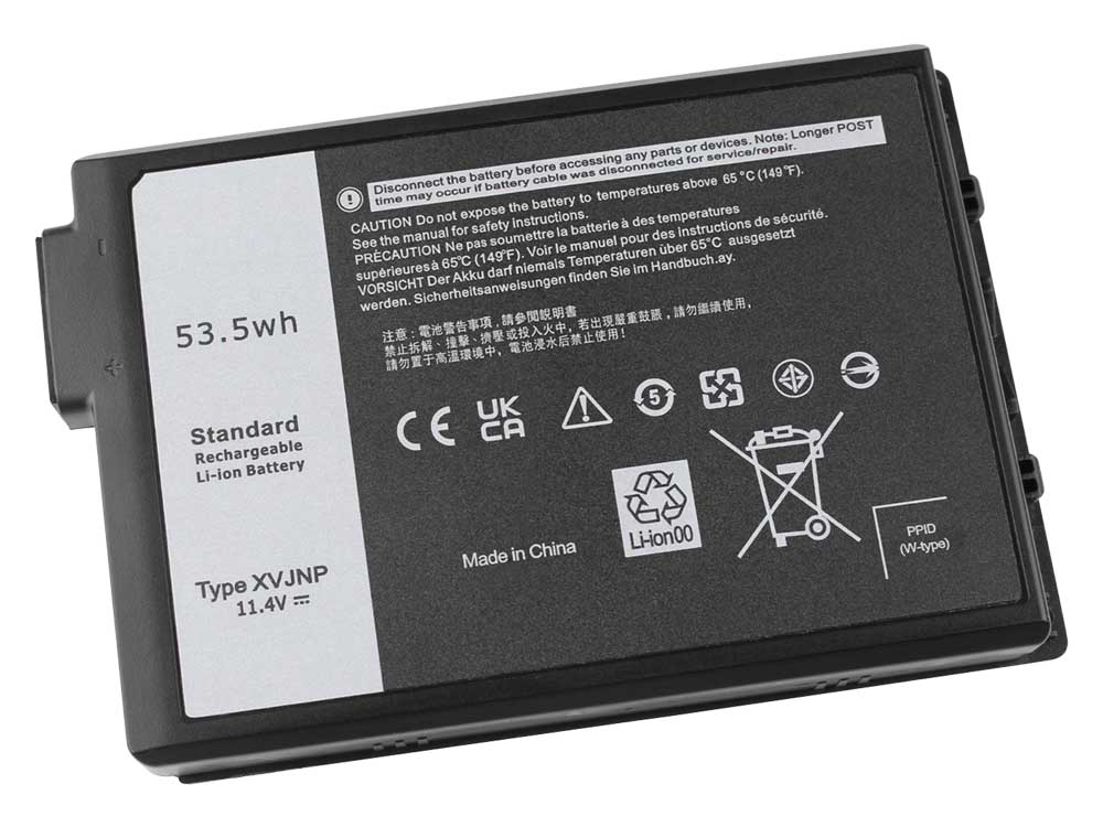 Batterier Dell Latitud 5430 Rugged 4457mAh 53.5Wh