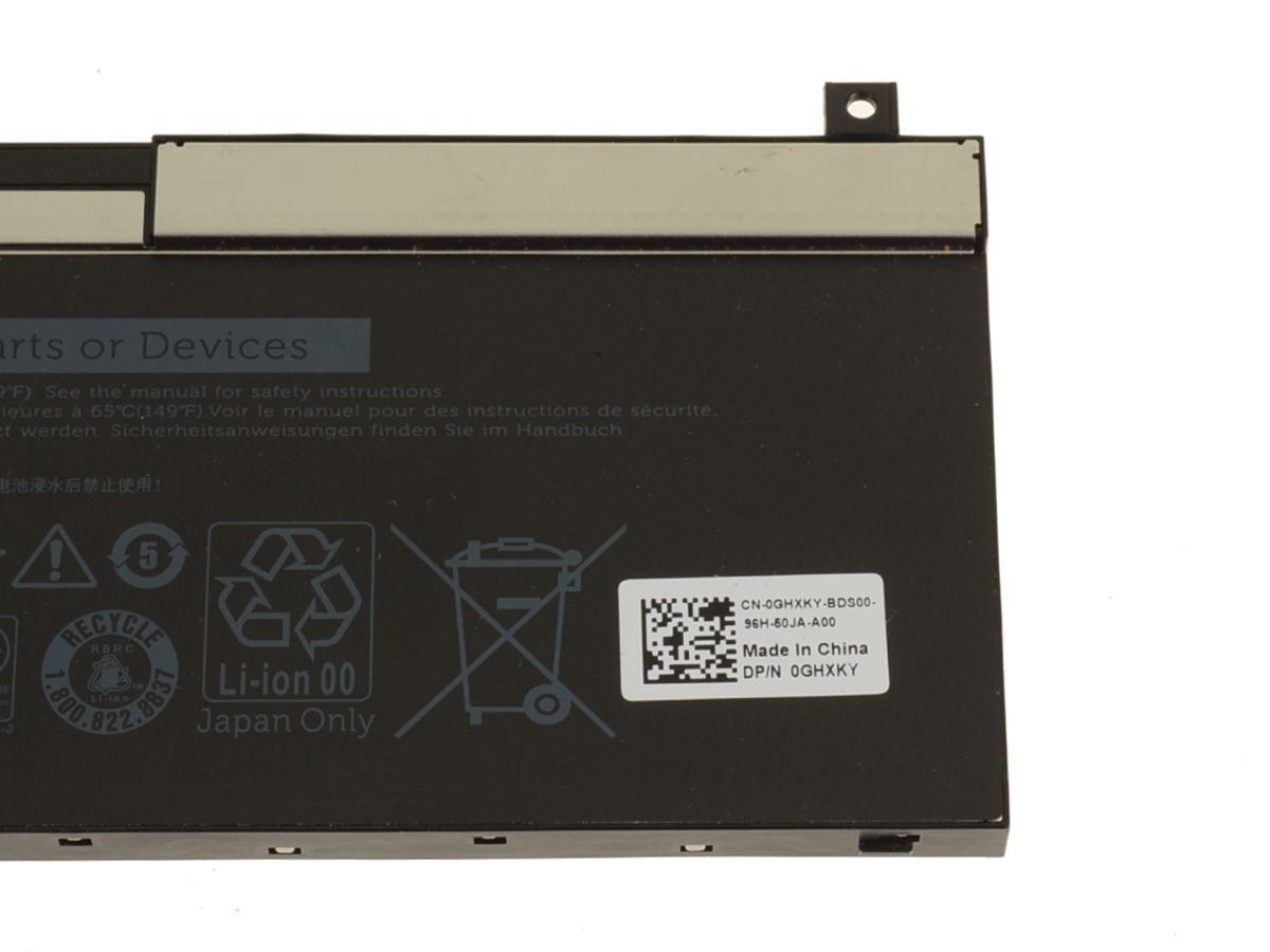 Original Batterier Dell RW15F CF6W3 8000mAh 64Wh