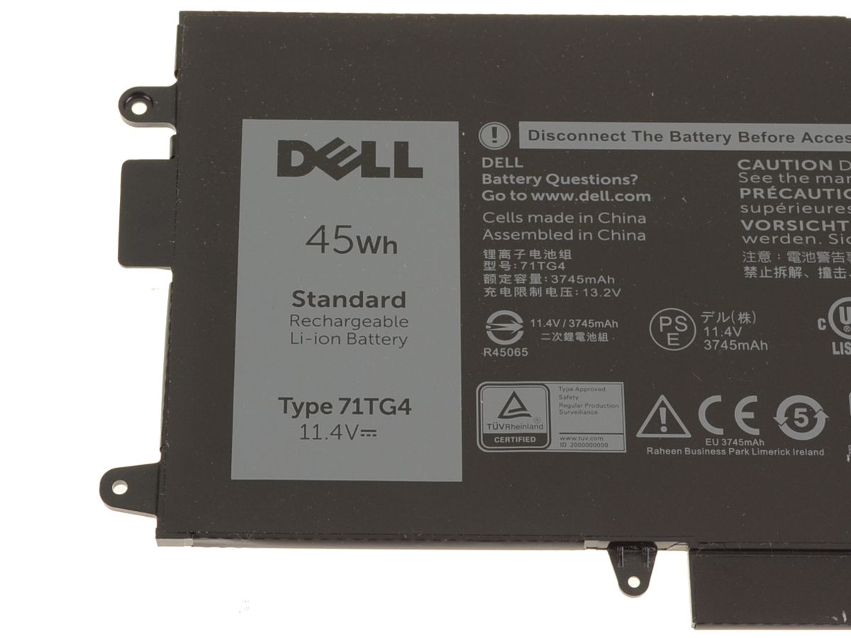 Original Batterier Dell Latitud 7389 2-in-1 3940mAh 45Wh