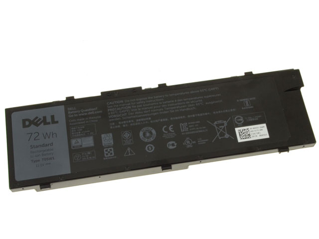 Original 72Wh Batterier Dell 1V0PP