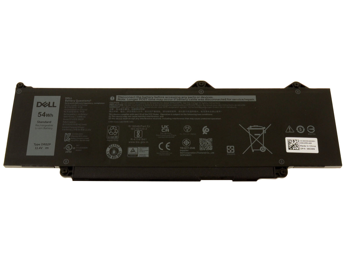 Original Batterier Dell Latitud 7455 P190G P190G001 4623mAh 54Wh