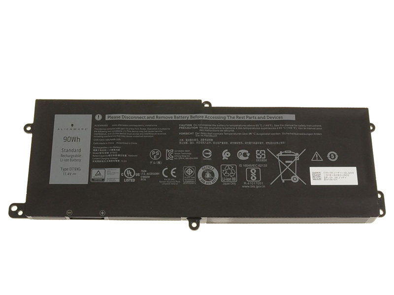 Original Batterier Dell 07PWXV 7PWKV 7890mAh 90Wh