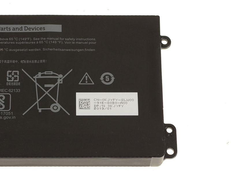 Original Batterier Dell 07PWXV 7PWKV 7890mAh 90Wh