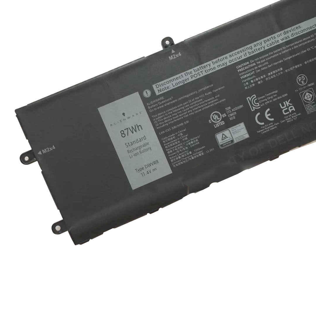 Original Batterier Dell 817GN CN-0NR6MH 7250mAh 87Wh