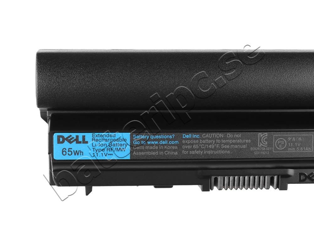 65Wh Batería Dell 09K6P 0F7W7V 11HYV 3W2YX 5X317 7FF1K