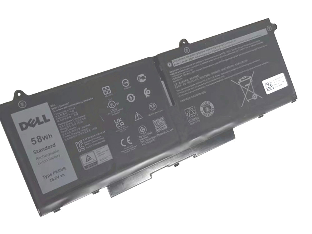 Original Batterier Dell Latitud 7530 P110F P110F002 3625mAh 58Wh