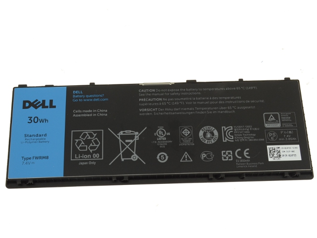 Original 4000mAh 30Wh Batterier Dell 1VH6G 1XP35