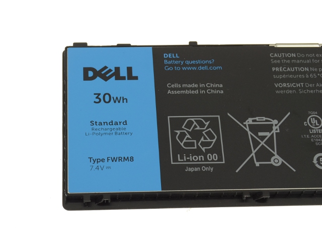 Original 4000mAh 30Wh Batterier Dell 451-12079 451-12099