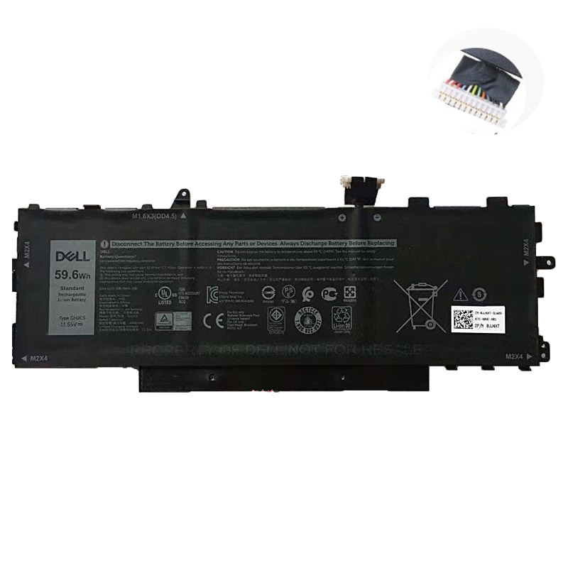 Original Batterier Dell VTH85 OVTH85 0VTH85 4900mAh 59.6Wh