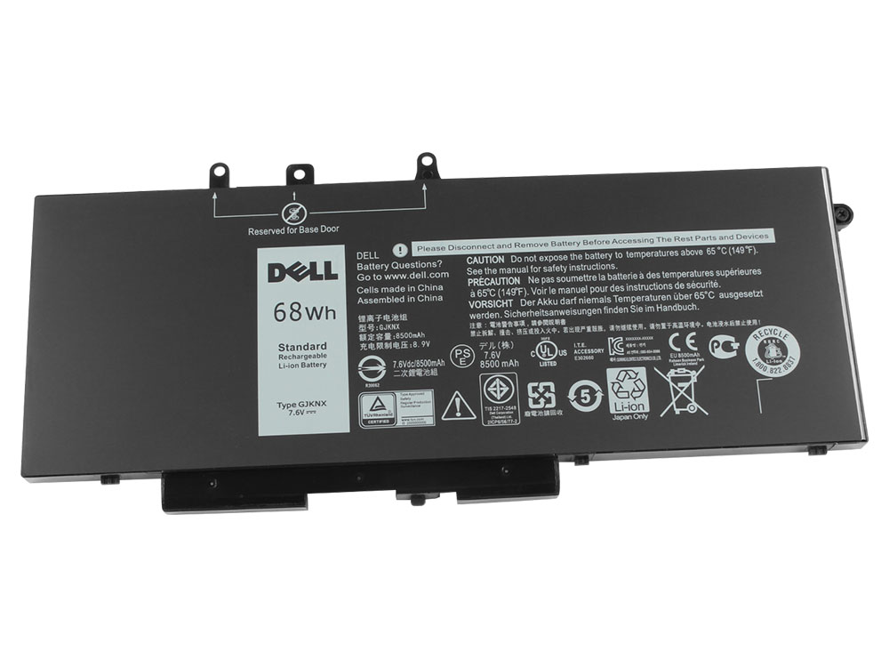 Original Batterier Dell MT31P OFPT1C 0MT31P 68Wh - Klicka på bilden för att stänga