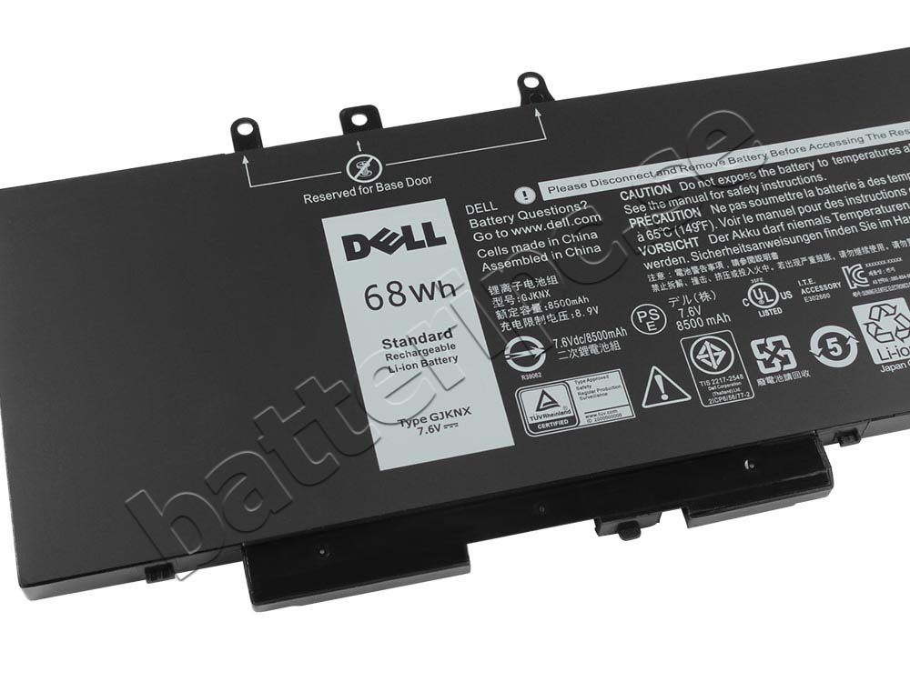 68Wh Original Batterier Dell Latitud 5288 5488