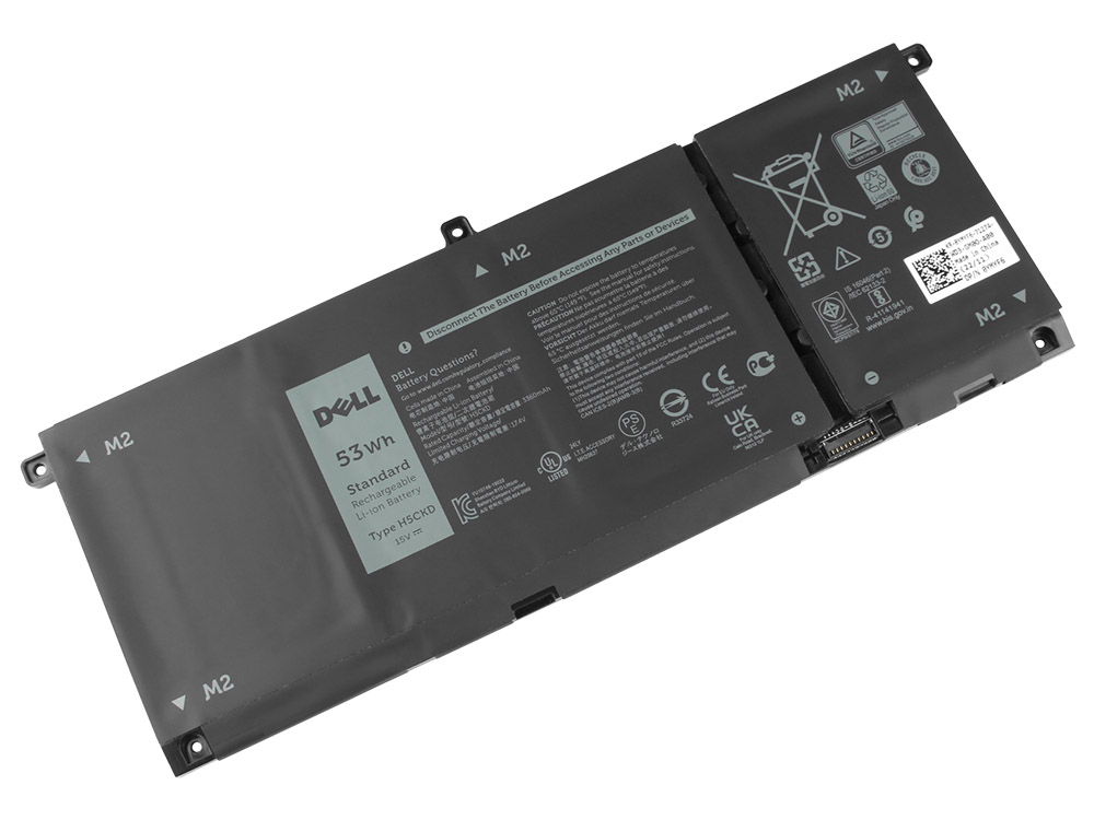 Original Batterier Dell Inspiron 5406 2n1 P126G P126G004 3530mAh 53Wh