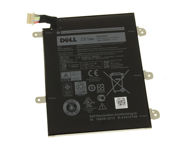 Original 19.5Wh Batterier Dell HH8J0 0HH8J0 WXR8J FDD57