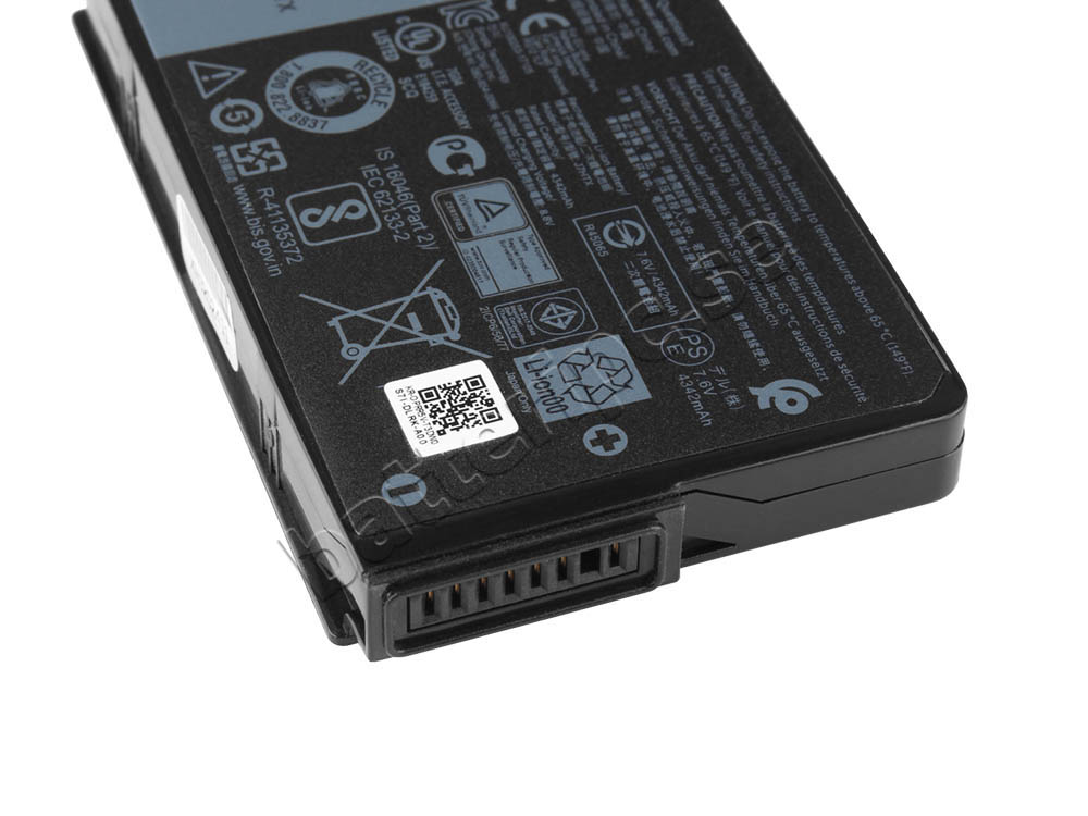 Original Batterier Dell Latitud 7220 Rugged T03H T03H003 4342mAh 34Wh