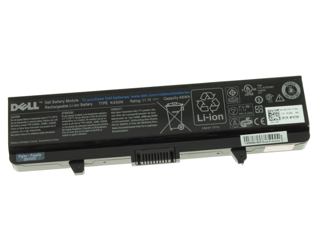 Original 4400mAh 48Wh Batterier Dell G558N RN873