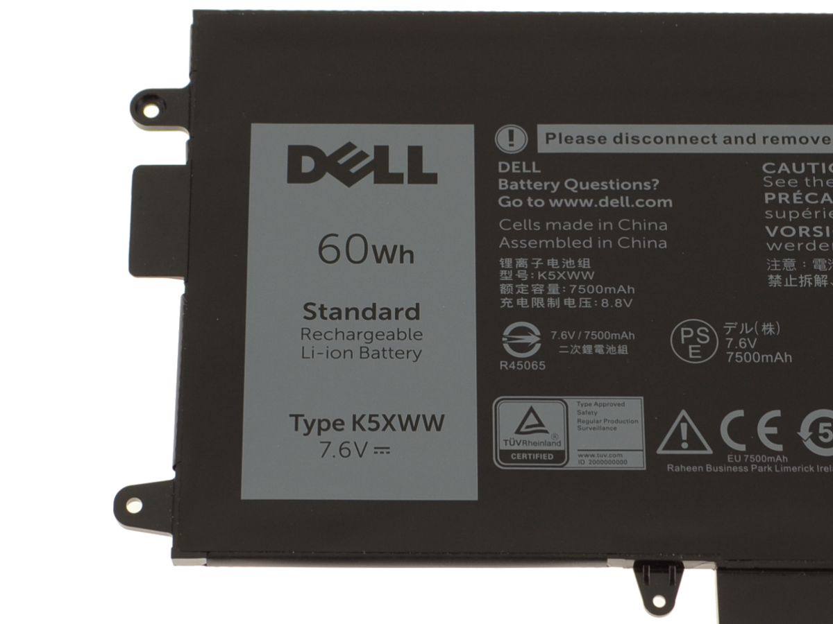 Original 7890mAh 60Wh Batterier Dell Latitud 7280