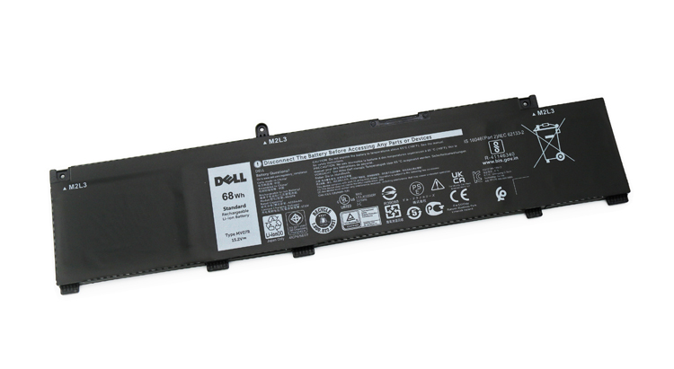 Original Batterier Dell O72WGV MH29637 4255mAh 68Wh