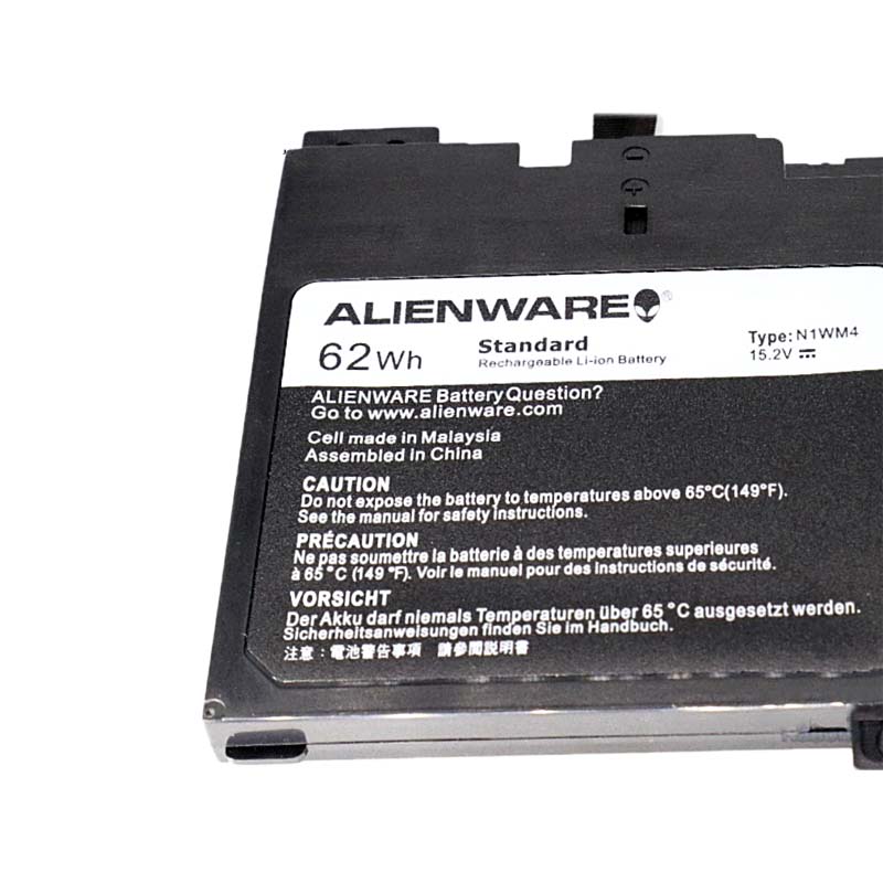 Original Batterier Dell 02P9KD 062N2T 0N1WM4 4130mAh 62Wh