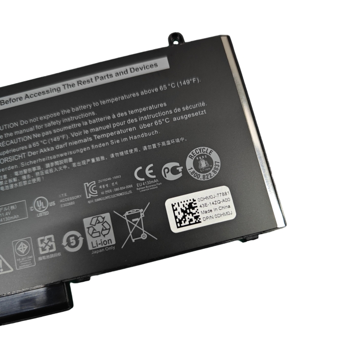 Original Batterier Dell Latitud E5270 47Wh 4130mAh