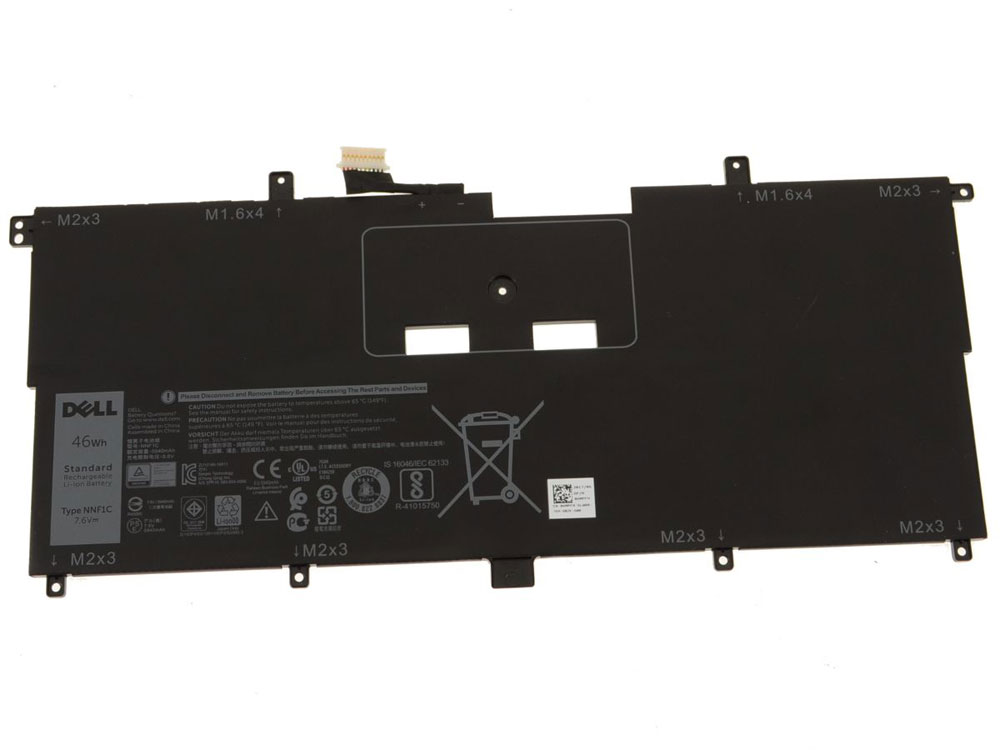 Original Batterier Dell XPS 13 9365-2FTWY 46Wh - Klicka på bilden för att stänga