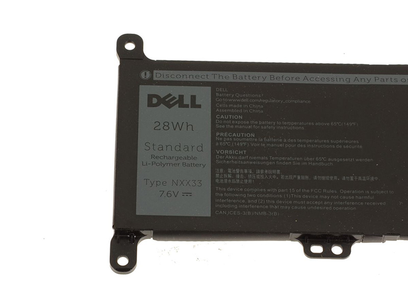 Original Batterier Dell 0020K1 MJMVV NXX33 3500mAh 28Wh