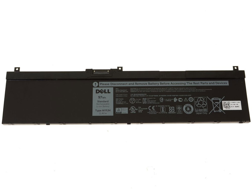 Original Batterier Dell Precision 7530-4NKGK 97Wh - Klicka på bilden för att stänga