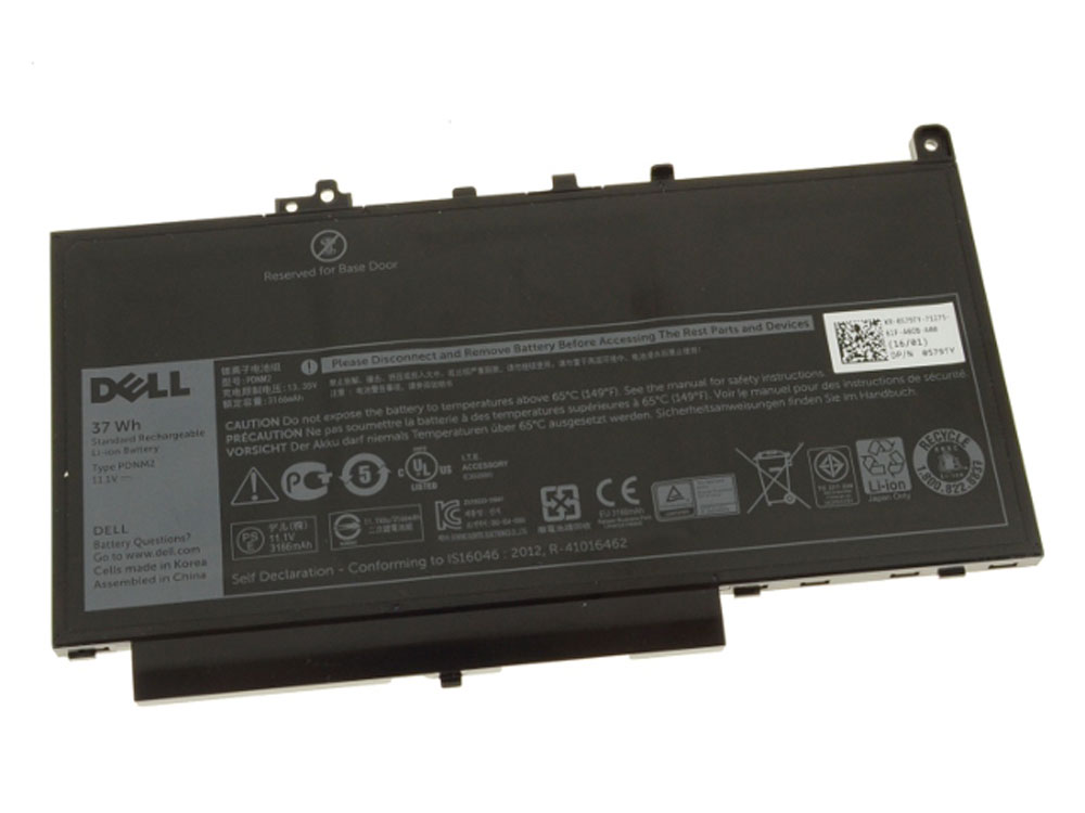 Original 37Wh Batterier Dell 21X15 579TY